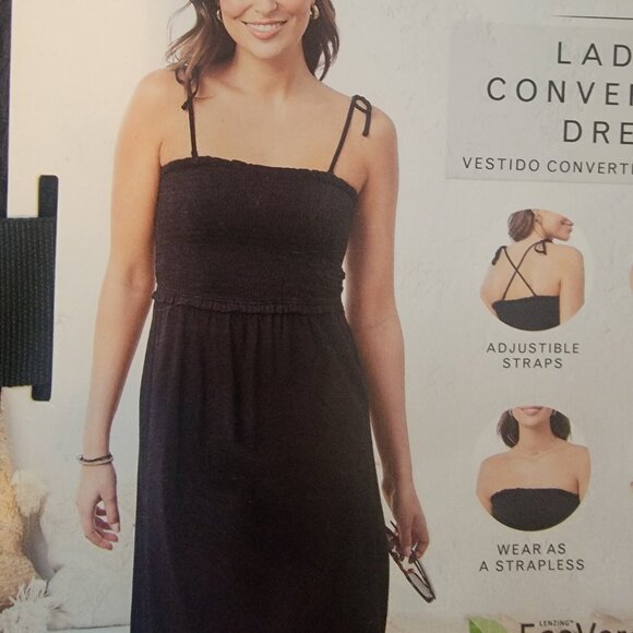 Serra Ladies Black Convertible Dress - Picture 7 of 10